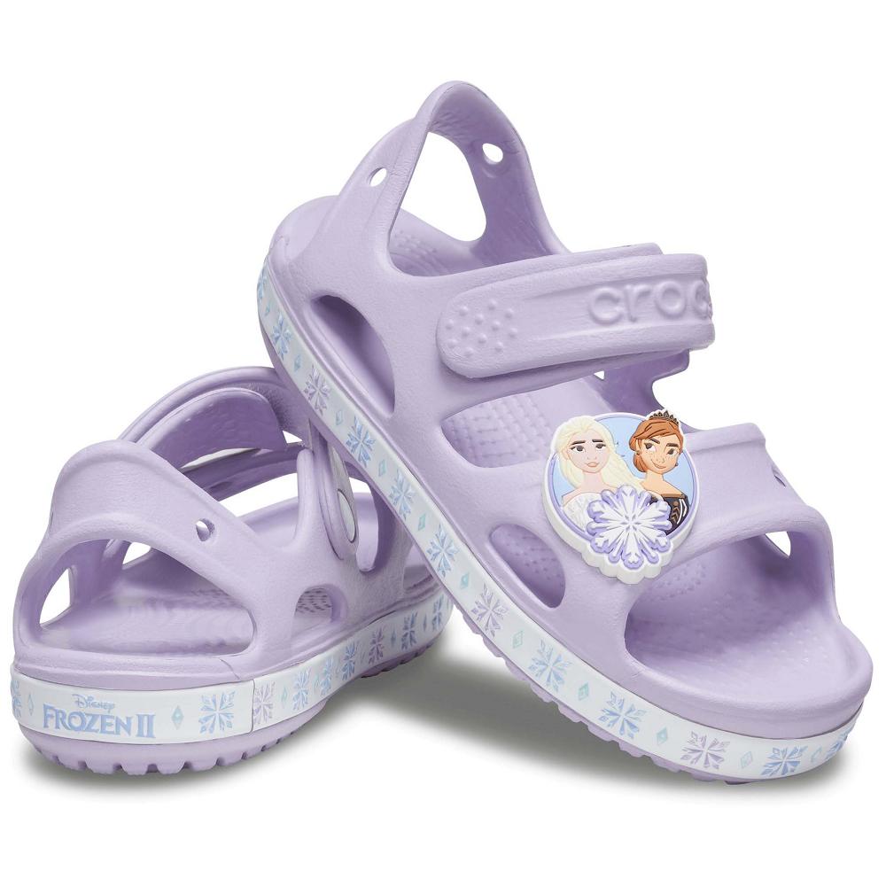 Purple Girls' Crocs Fun Lab Disney Frozen II Sandal Sandals | NZ 1468SGLO